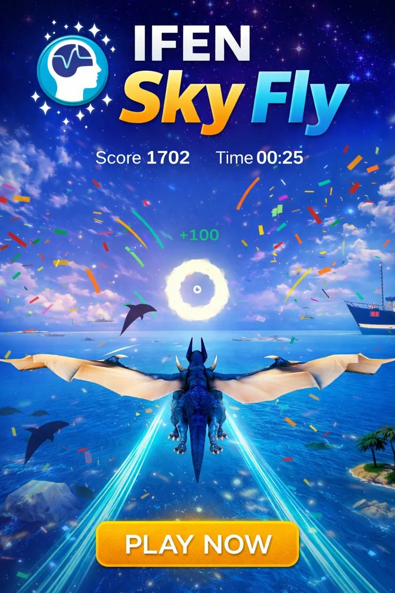 IFEN Sky Fly VR, Neurofeedback-Spiel