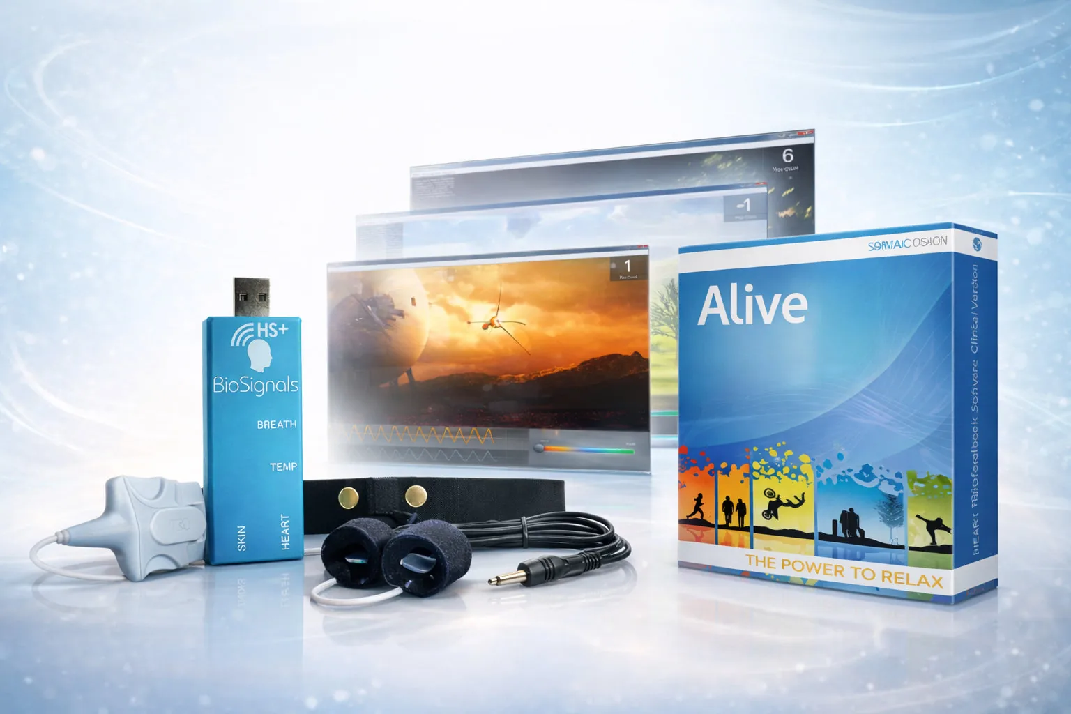 BioSignals HS+ mit Alive-Software