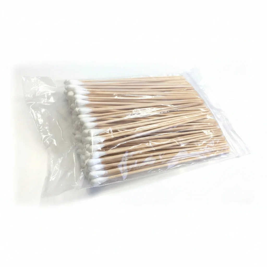 Wattestäbchen aus Holz für EEG und QEEG